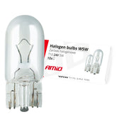 Halogenpærer W5W T10 24 V med W2.1x9.5d-fatning