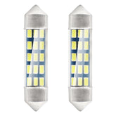 Bombilla LED tipo festón de 39 mm de longitud con luz blanca