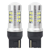 Bombilla LED blanca T20 7440 W21W con CANBUS