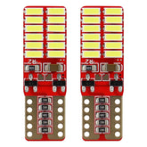 Bombilla LED CANBUS T10 W5W con luz blanca para 12/24 V