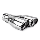 Embellecedor de escape MT 010 en acero inoxidable cromado