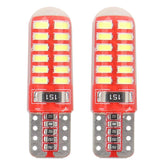 Bombilla LED T10e W5W con CANBUS y 24 diodos LED SMD 3014