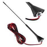 Antena de coche de 40 cm con amplificador integrado