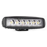 Lámpara de trabajo AWL01 con 6 LED vista frontal