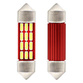 Bombilla LED tipo festón con CANBUS, 39 mm, 12/24 V y luz blanca