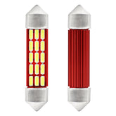 Bombilla LED tipo festón CANBUS de 41 mm con luz blanca