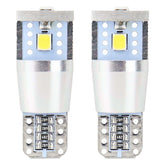 Bombilla LED T10e W5W con CANBUS y luz blanca