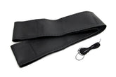 Funda para volante de cuero natural con cordón