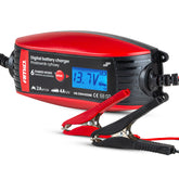Digital batterilader til 6V- og 12V-batterier