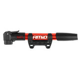 Bomba de mano para bicicleta de aluminio de 28 cm