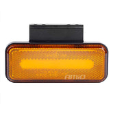 Luz de posición LED naranja rectangular