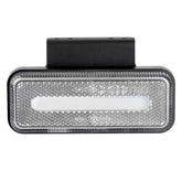 Luz de gálibo LED blanca rectangular