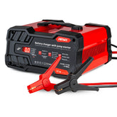 Cargador de batería 12A 12/24V con ayuda de arranque