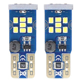Bombilla LED blanca T10 W5W con 21 SMD y CANBUS