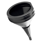 Embudo grande para combustible con filtro, 21 cm de diámetro y 35 cm de altura