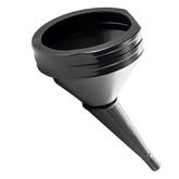 Embudo grande para combustible con cuenco de 21 cm y boquilla vertedora en ángulo