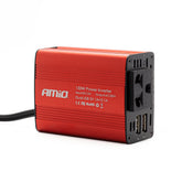 Inversor de corriente 12V a 230V con 2 puertos USB