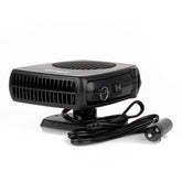 Calefactor de coche con descongelador y ventilador 12 V 150 W