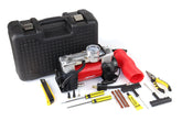 Compresor de aire para coche de 12 V de 2 cilindros con bolsa
