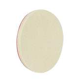 Fieltro de pulido con respaldo de velcro, 125 mm de diámetro y 10 mm de grosor