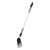 Cepillo de lavado telescópico con paso de agua y mango de aluminio