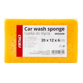 Esponja naranja para lavado de coche 20 x 12 x 6 cm