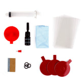 Kit de reparación para parabrisas y faros de cristal