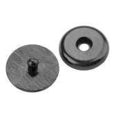Tope negro para cinturón de seguridad de 16 mm de diámetro