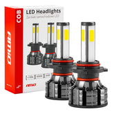 Bombillas LED HB4 con diodos COB y luz blanca de 6500K