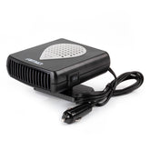 Calefactor de coche con descongelador y ventilador, 12 V y 150 W