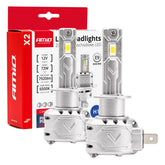 Bombillas LED H1 de la serie X2 con refrigeración activa