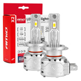 Bombillas LED para faros H7 serie X2 con luz blanca de 6500K