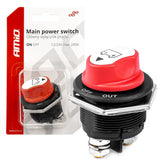 Interruptor principal para 12/24/32 V con capacidad de 200 A