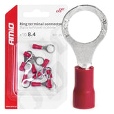 Ringterminaler RV 1,25-8 i sæt med 10 stk.