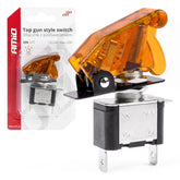 Vippeswitch med orange lys til 12/24 V