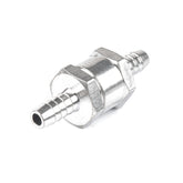 Válvula antirretorno de aluminio para manguera de 8 mm