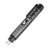 Comprobador de líquido de frenos negro con cinco indicadores LED