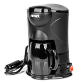 Cafetera de 12V para coche con taza