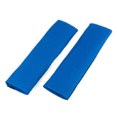 Almohadillas azules para cinturón de seguridad, juego de 2 unidades.