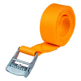 Correa de amarre para carga con hebilla autoajustable, 2,5 m x 25 mm