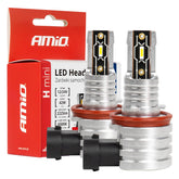 Bombillas LED H8 H9 H11 H16 con luz blanca de 6500 K
