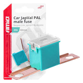 Fusible macho JAPVAL PAL de 20 A, 62 mm