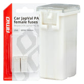 Mini fusible JAPVAL PAL hembra de 25 A