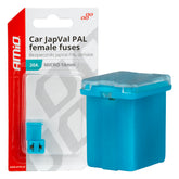 Microfusible hembra JAPVAL PAL de 20 A y 14 mm