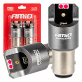 Bombilla LED roja BAY15D P21/5W con CANBUS