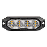 Slim LED-advarselslampe til grill med orange lys