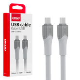 USB-C til USB-C-kabel på 300 cm