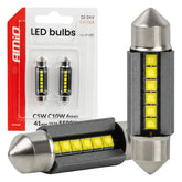 41 mm LED-pære med 6 SMD 2525 LED’er