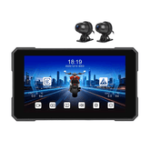 5” motorcykel skærm med CarPlay, Android Auto, AirPlay, DVR og TPMS