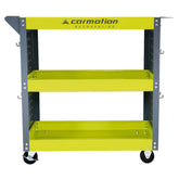 Carro de taller con paneles laterales y 3 estantes de CARMOTION